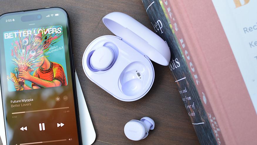 Bose offers its own voice control setup to make adjustments to music, volume and more without touching the earbuds.